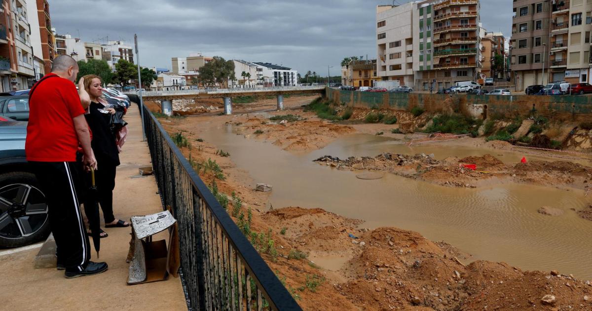 El temporal deja en Valencia varias trombas locales, 4 rescates y mucho miedo en la zona de la dana