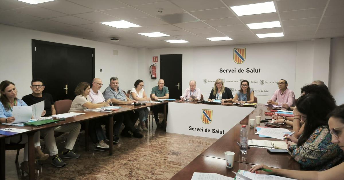 Salut aprueba 1.779 plazas de oferta de empleo público en la Mesa Sectorial