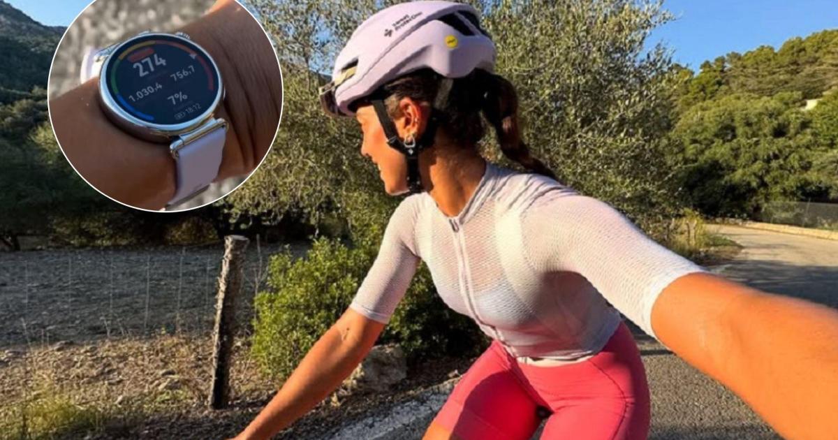 El reloj inteligente que necesitas sí o sí para tus rutas ciclistas por Mallorca: el favorito de la 'influencer' Sara Baceiredo y con hasta 21 días de batería
