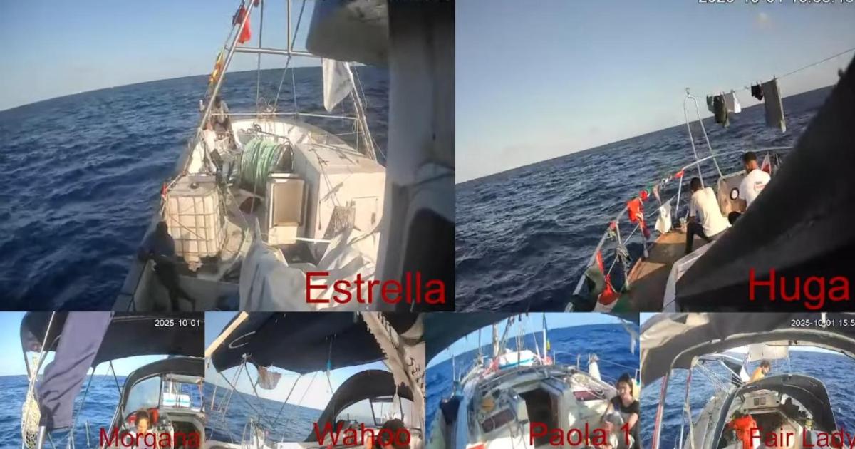 DIRECTO | La travesía de la Global Sumud Flotilla en la zona de alto riesgo