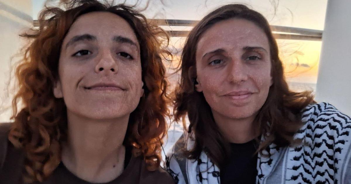 Calma tensa entre las mallorquinas de la flotilla: «No dejarnos pasar supondría un crimen contra el derecho humanitario»