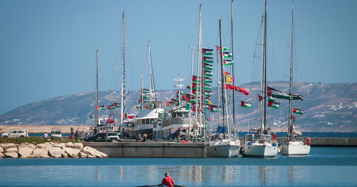 Treinta españoles se encuentran en las embarcaciones de la Flotilla Sumud interceptadas