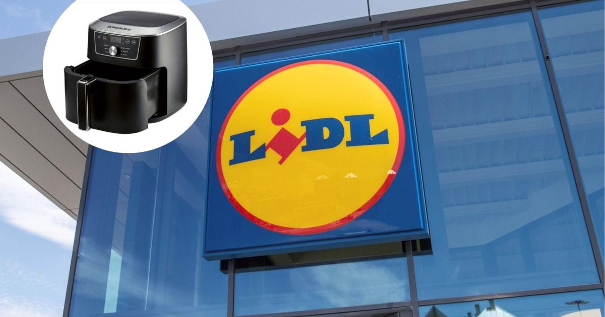 Lidl tiene la freidora de aire que se agotará de sus estanterías: con casi 7 litros de capacidad y por menos de 45 euros