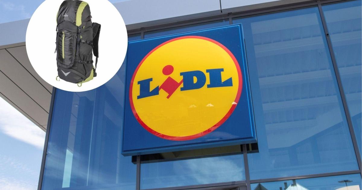 Lidl tiene la mochila de senderismo perfecta para los excursionistas: con tubo para beber, soporta hasta 18 kilos y no llega a 25 euros