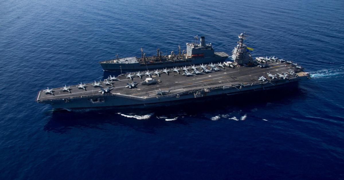 Todo listo para la llegada de los 4.500 marinos del portaaviones: 20 autocares los desplazarán por Mallorca
