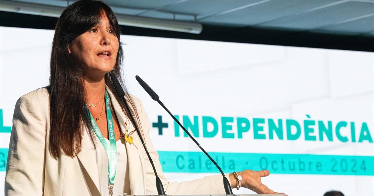 Junts activará este octubre su fundación Fundem La República con Laura Borràs como directora