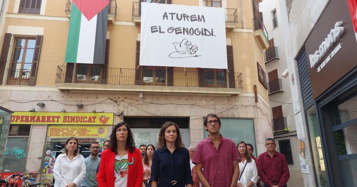 El PSIB reclama liberar a los integrantes de la Global Sumud Flotilla y pide al Govern que «no abandone» a los baleares