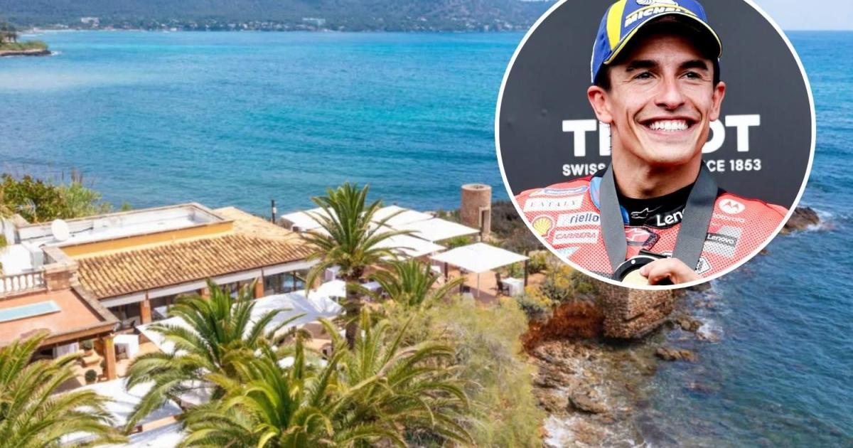 El restaurante favorito de Marc Márquez en Mallorca: tortillas de patata con trufa, vistas al mar y alta cocina