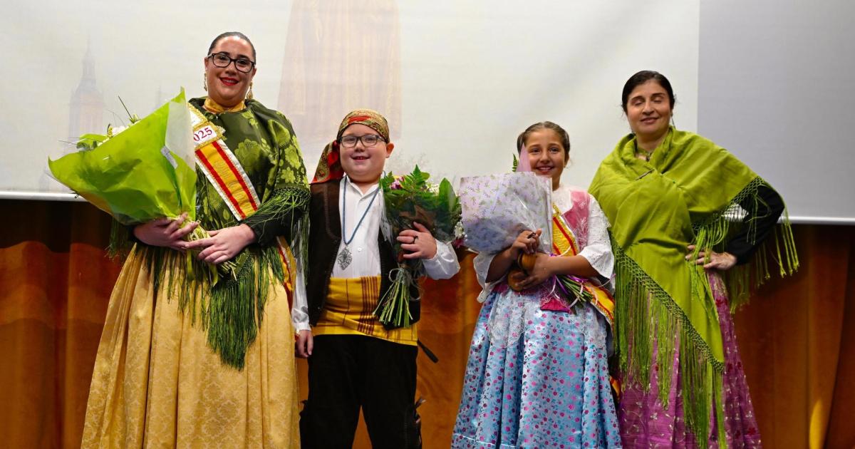 El Centro Aragonés presentó su corte de honor