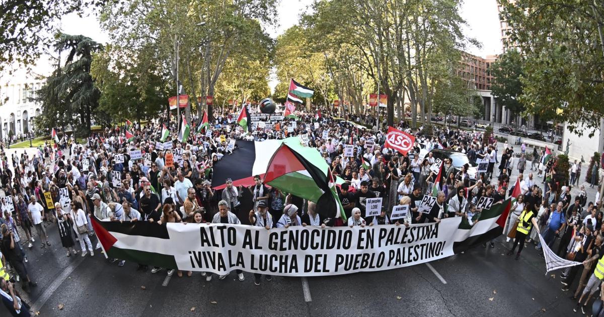 Más de 70 ciudades salen a la calle para exigir el fin del genocidio y apoyar a Palestina