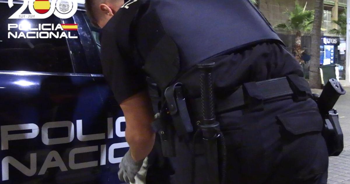Arrestado en Playa de Palma por intentar robar una cadena de oro y sustraer un móvil a dos turistas