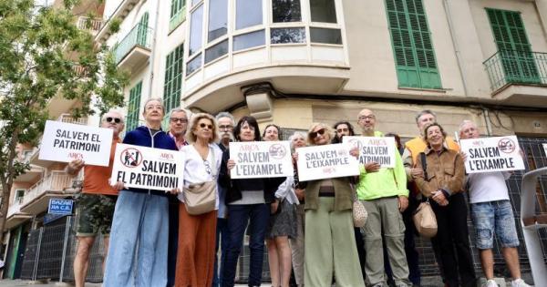 Una foto para salvar el edificio de Gaspar Bennàssar en 31 de Diciembre