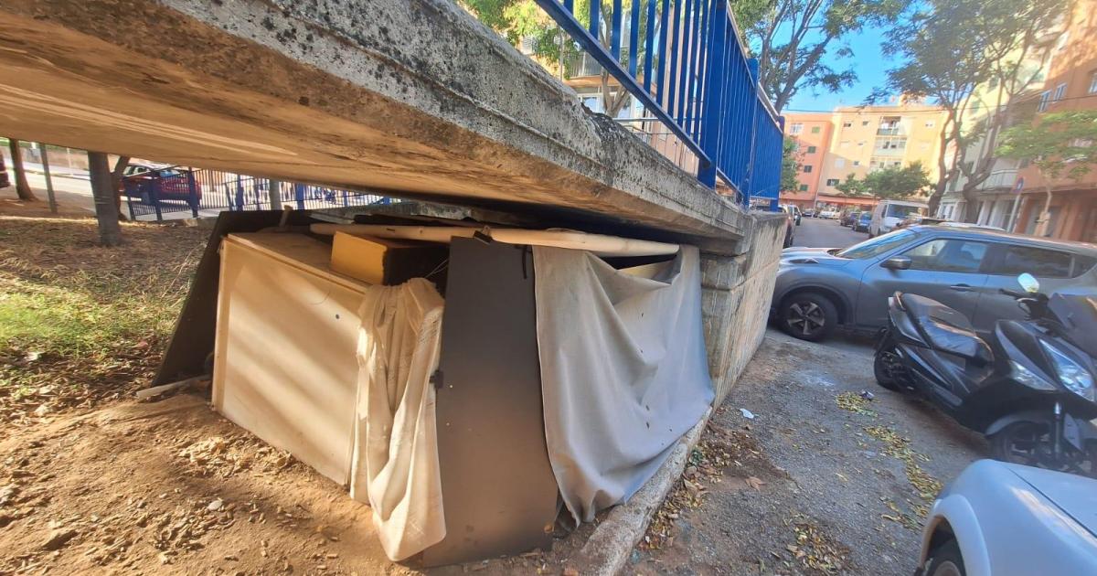 La vida bajo un puente, o un nuevo asentamiento en el barrio de Son Oliva