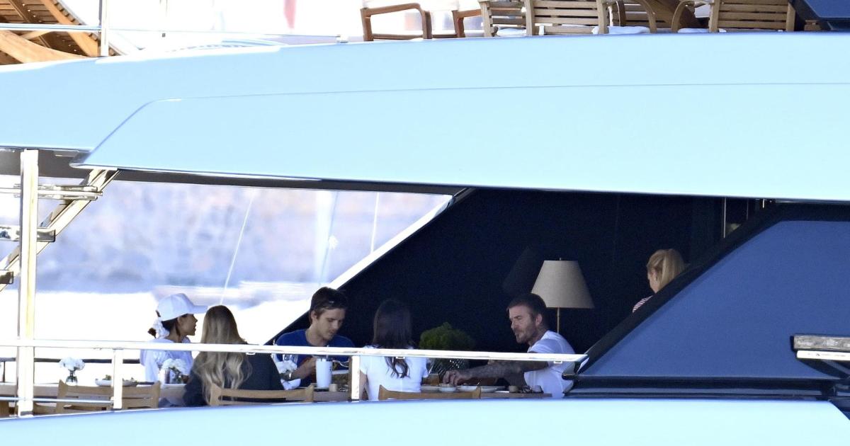 Los Beckham en familia