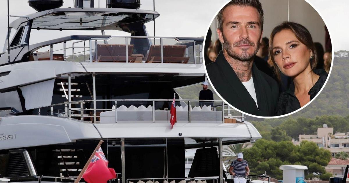 Así es el 'Seven', el yate de 6 millones con el que David y Victoria Beckham surcan las aguas de Mallorca