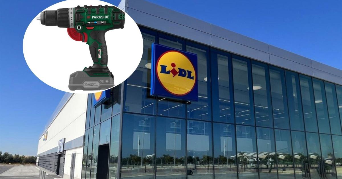 Lidl rebaja la taladradora inalámbrica y recargable que necesitas en tu pack de bricolaje en casa
