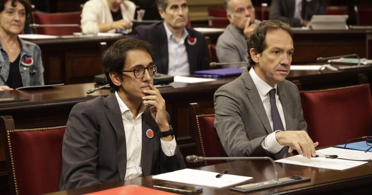 La izquierda reprocha a Prohens su «discurso postizo» y Vox desliza que «es una buena actriz»