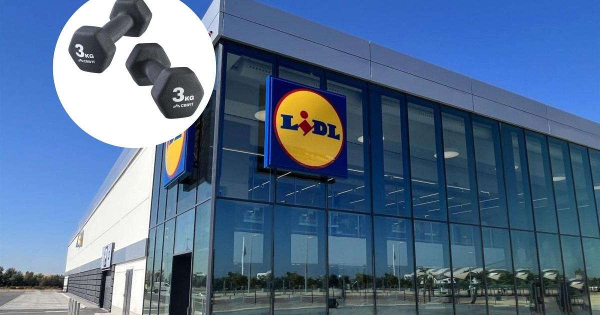 Lidl lanza al mercado las mancuernas más buscadas: cómodas y con tecnología antideslizante