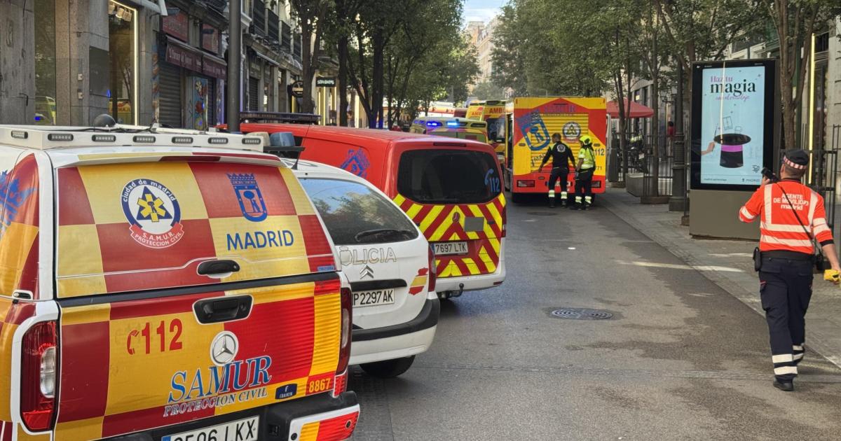 Confirman dos víctimas mortales tras el derrumbe de un edificio en el centro de Madrid
