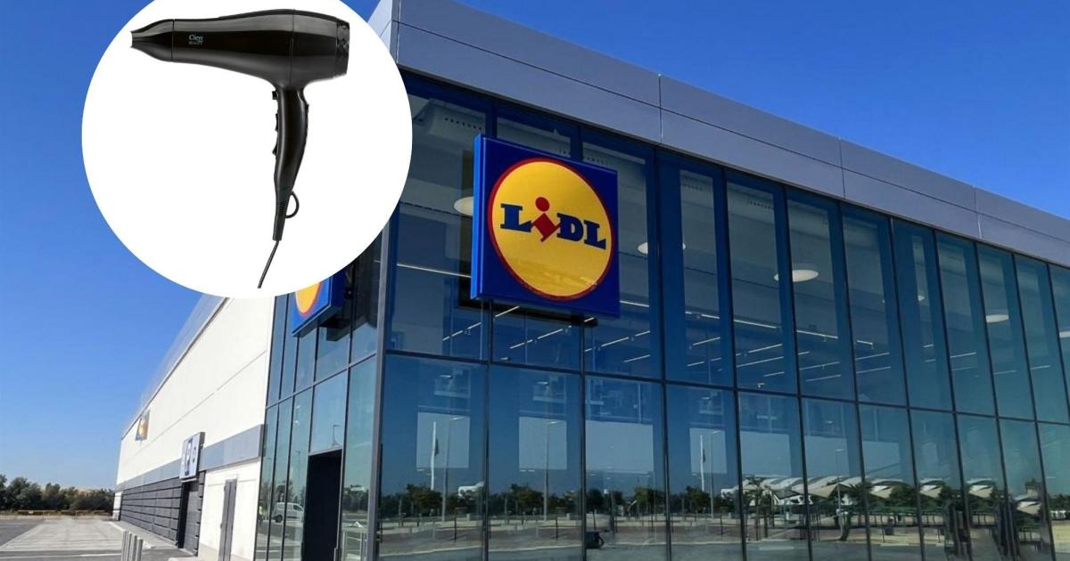 Lidl saca a la venta el secador de pelo más buscado del mercado: con función de fijación y tecnología iónica