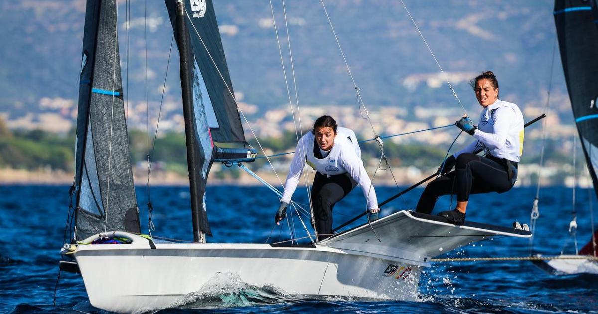 España brilla en la segunda jornada del Mundial de 49er y 49er FX