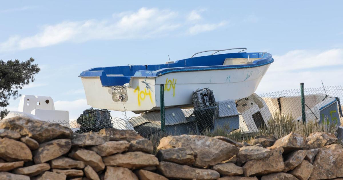 Llegan 28 personas en una patera en tan solo cinco minutos a Formentera