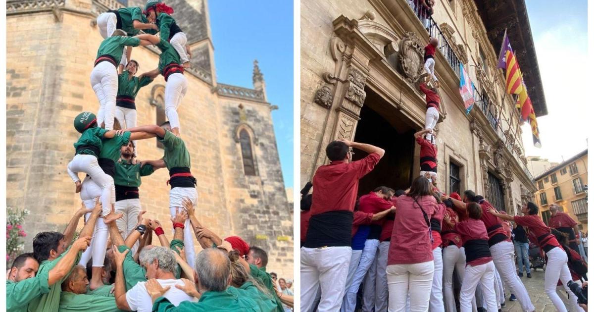 Llegó la hora de los 'castells' más grandes