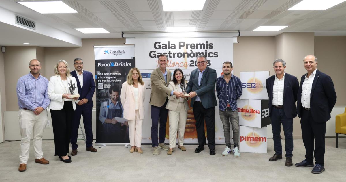 La III Gala dels Premis Gastronòmics Mallorca 2025 desvela los 20 negocios premiados
