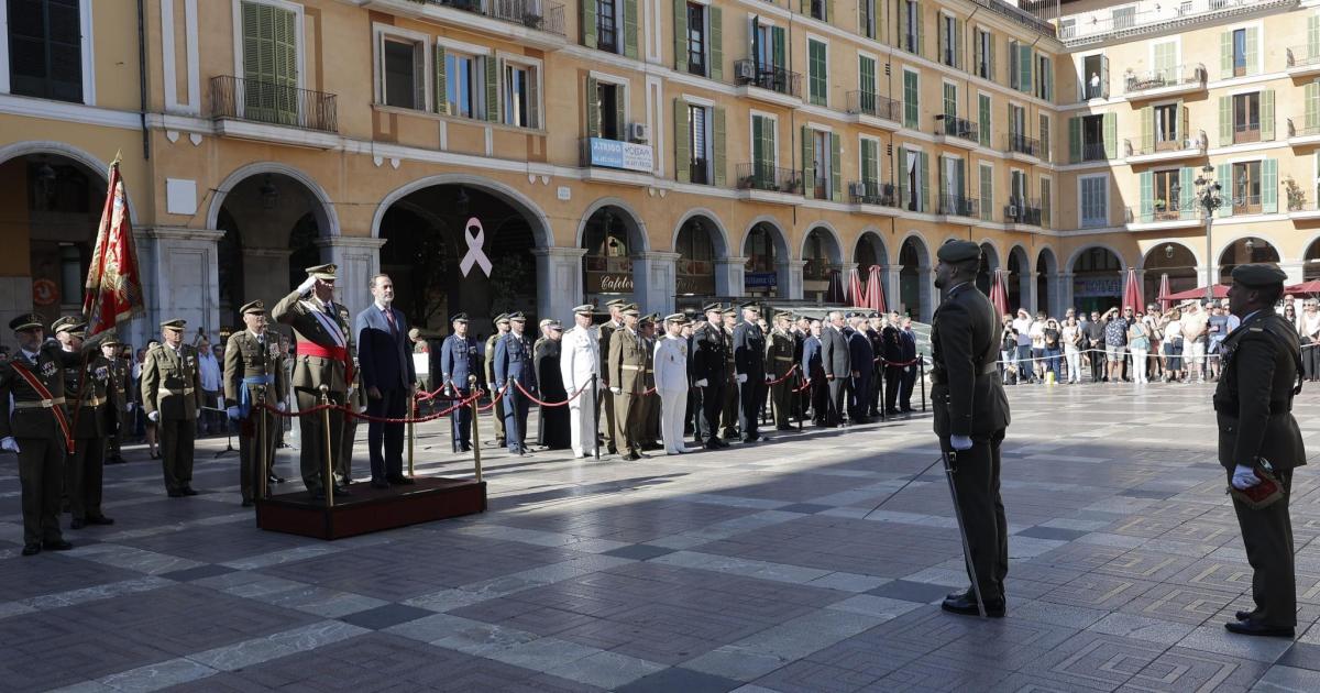 Día de la Hispanidad: estos son todos los cortes de tráfico programados por el desfile militar en Palma