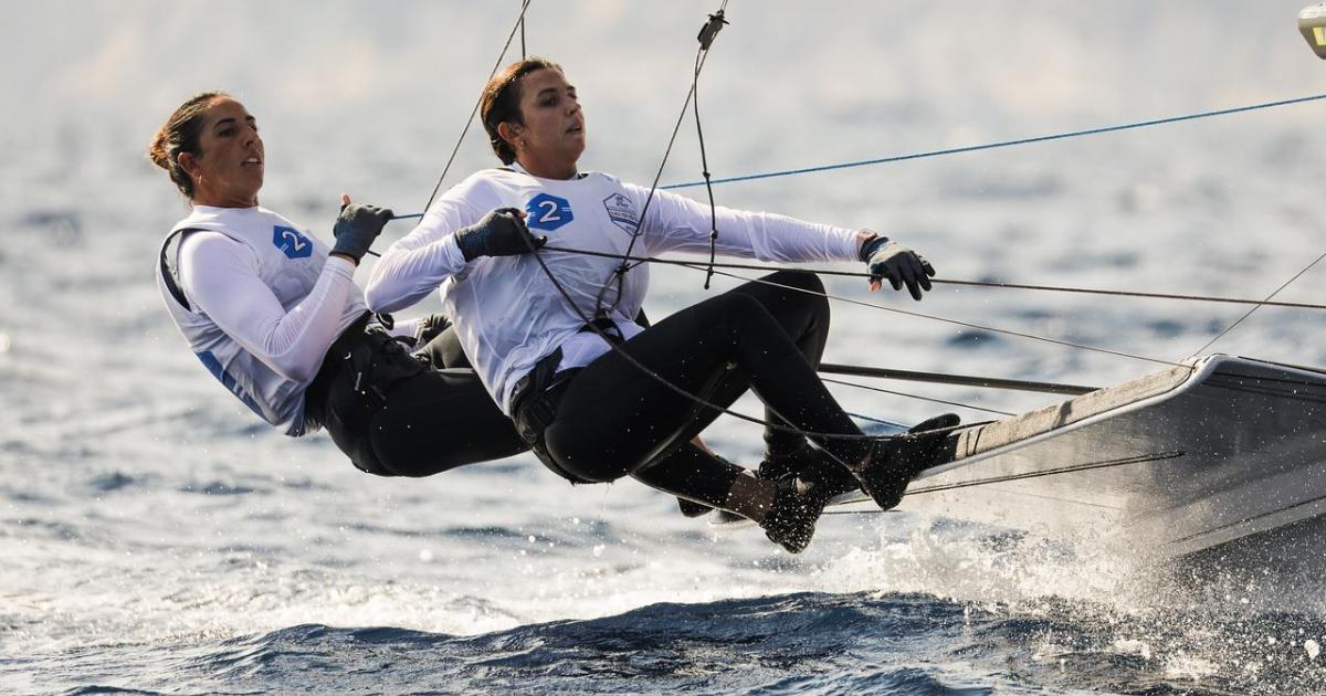 Paula Barceló, tercera en el Mundial de 49erFX de Cagliari