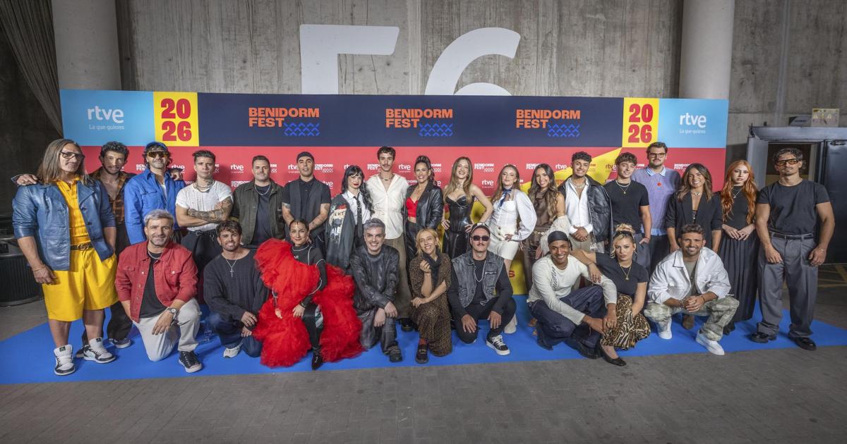 Benidorm Fest 2026: Estos son los 18 artistas participantes