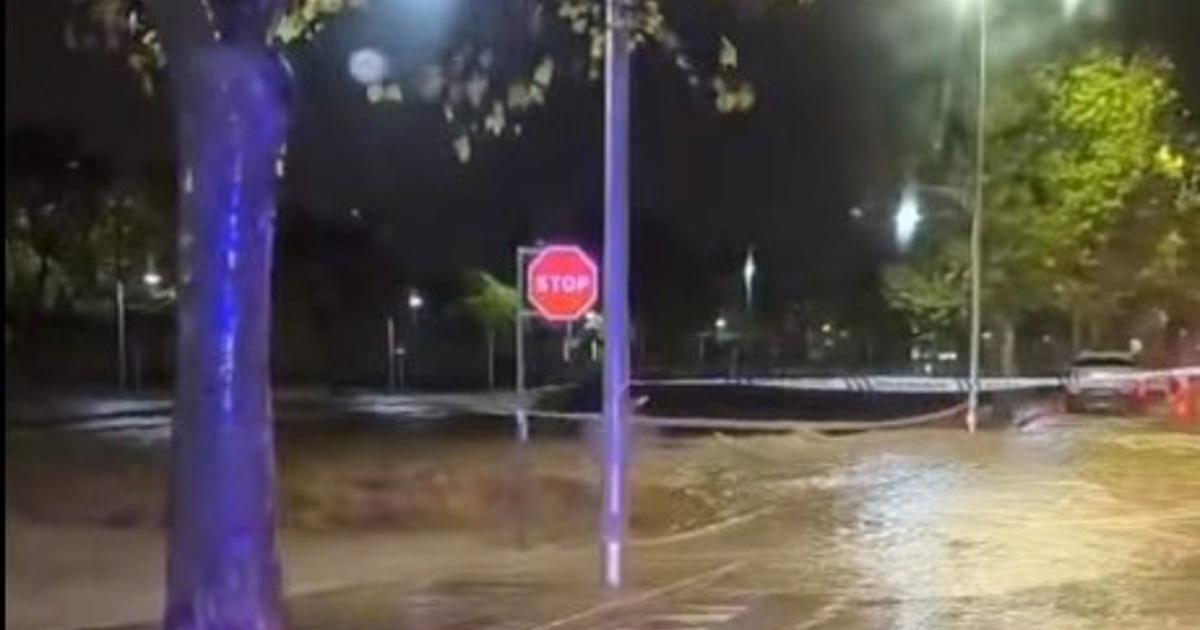 Cortada al tráfico AP-7 en Pilar de la Horadada (Alicante) y CV-525 entre Alginet y Algemesí (Valencia) por inundaciones