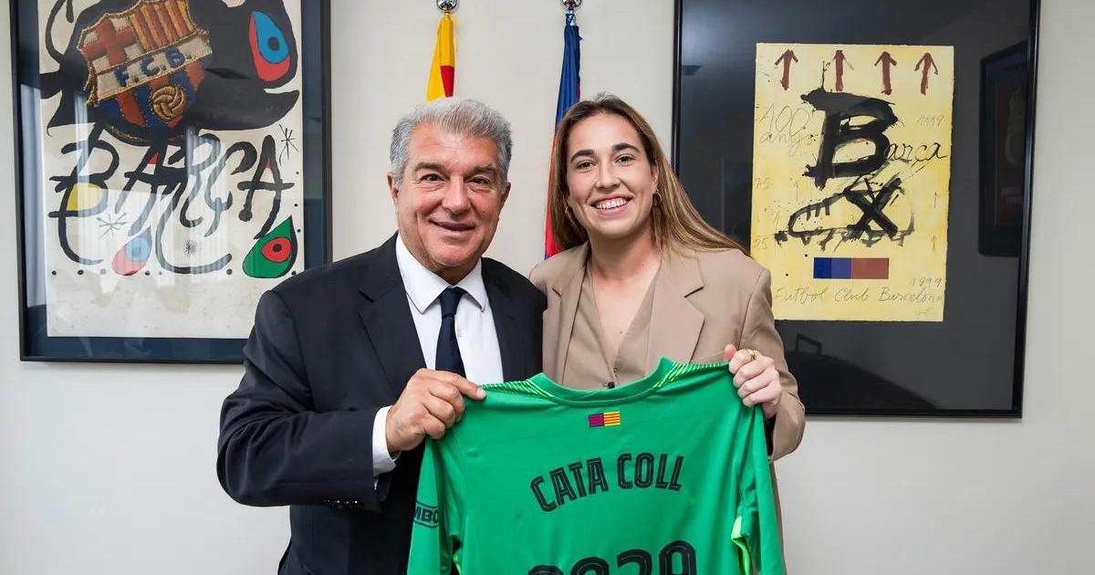 Cata Coll amplía su contrato con el FC Barcelona
