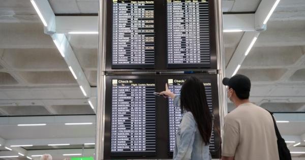 El aeropuerto de Palma sufre retrasos generalizados a causa de las lluvias