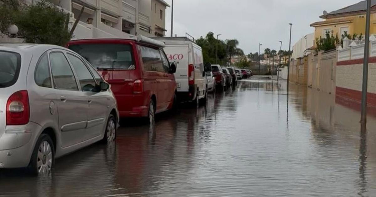 El temporal deja lluvias torrenciales en la Safor, con 100 litros en apenas una hora en Gandia y corta la C-1 de Cercanías