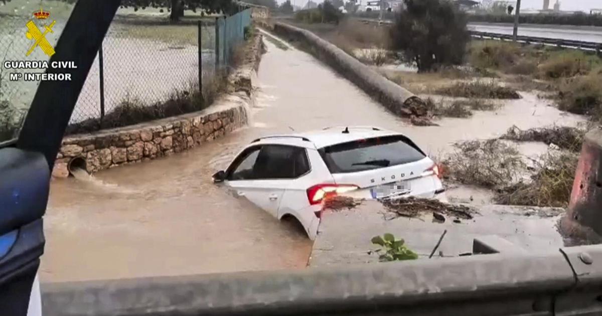 Toda Baleares, en alerta naranja por lluvias intensas y fuertes tormentas este martes