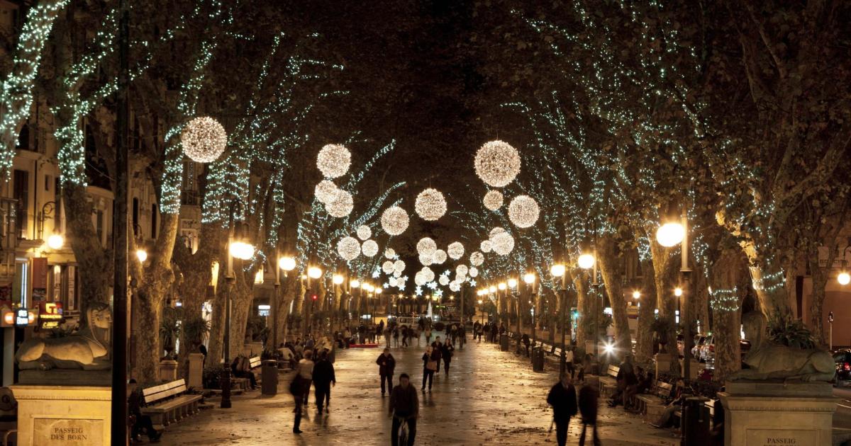 Luces de Navidad en Palma 2025: horario y día del encendido