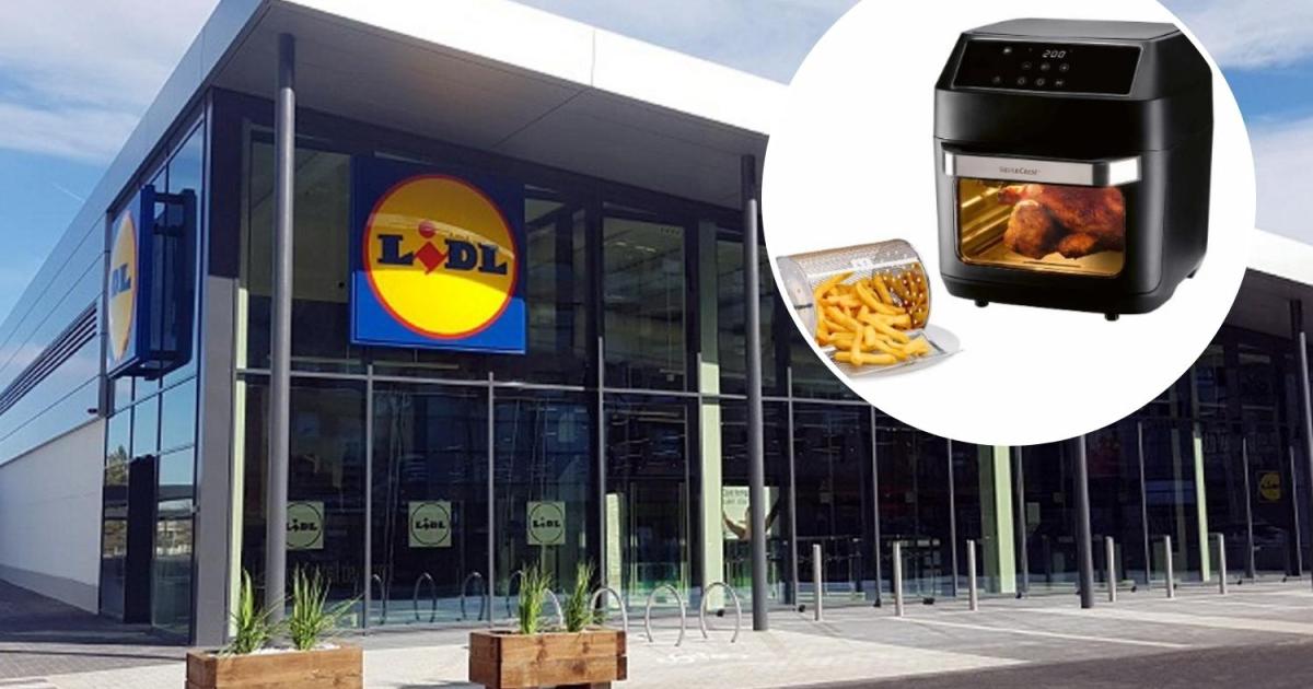 Lidl saca a la venta su freidora de aire caliente con más prestaciones: 10 programas, gran ventana panorámica y puede ser tuya por menos de 80 euros
