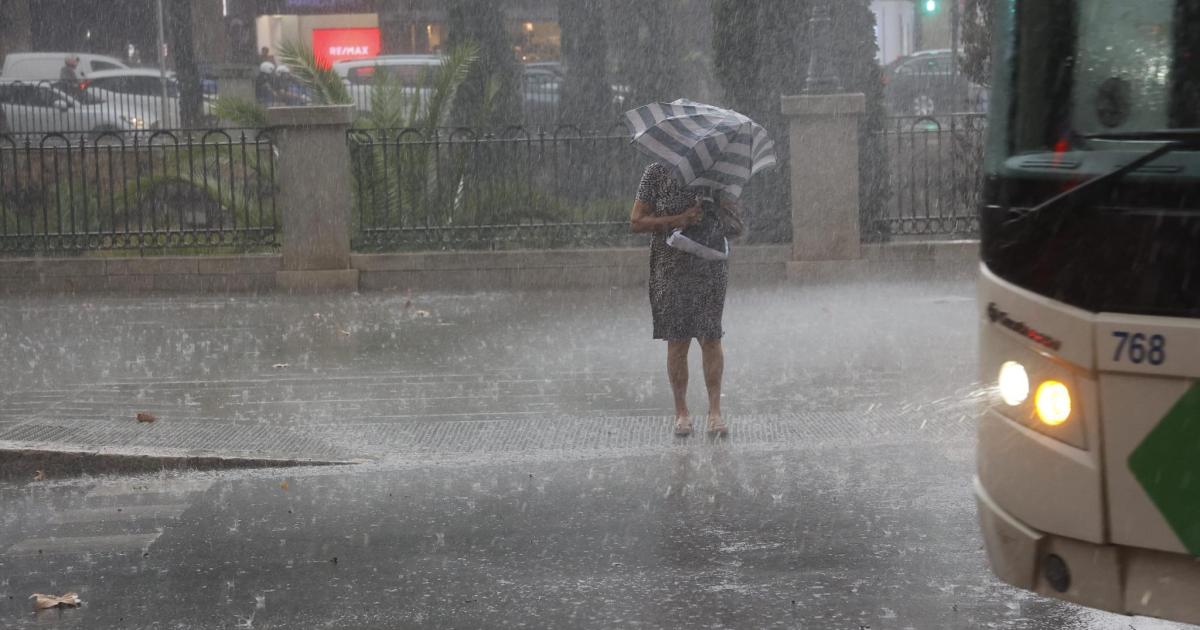 Alerta amarilla por fuertes lluvias y tormentas: en estas zonas de Mallorca pueden caer 30 litros en una hora