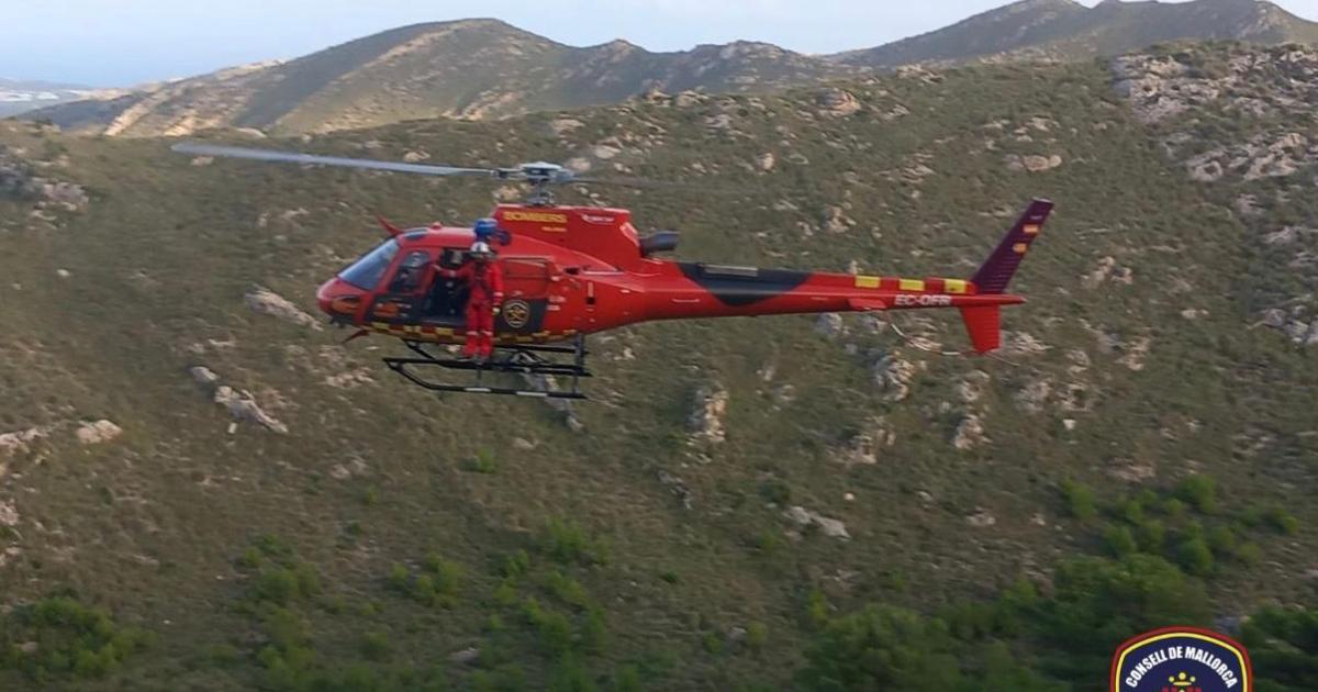 Activan a los Bombers de Mallorca para rescatar a dos excursionistas en Pollença «sin agua ni equipamiento adecuado»