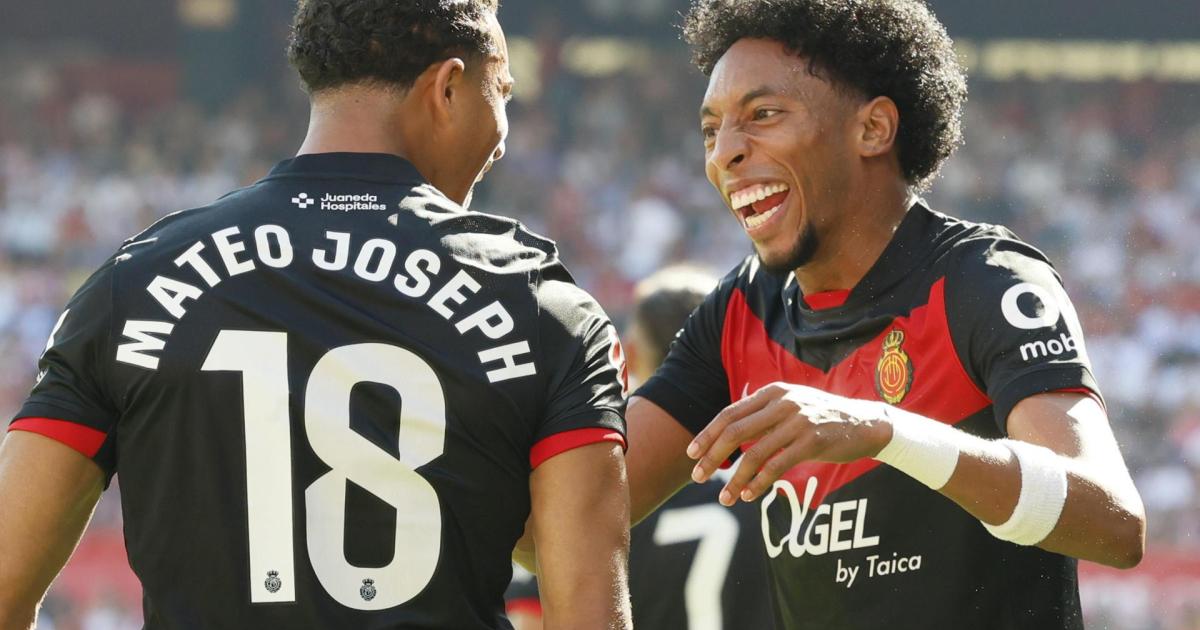 Mateo Joseph: cinco minutos que compensan su entrega en el Real Mallorca