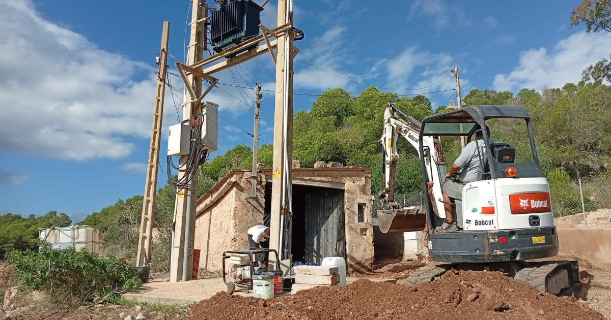 Iniciadas las obras del camí de Consolació de Santanyí 18 años después del derrumbe