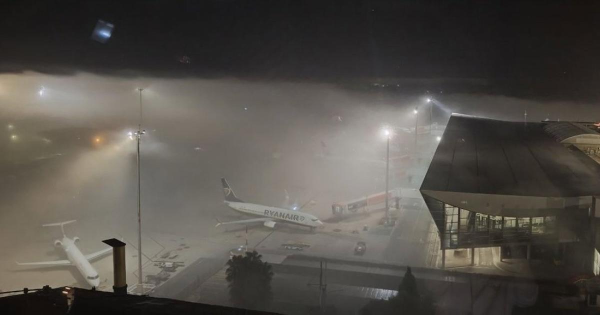 Retrasos generalizados en el aeropuerto de Palma por la niebla