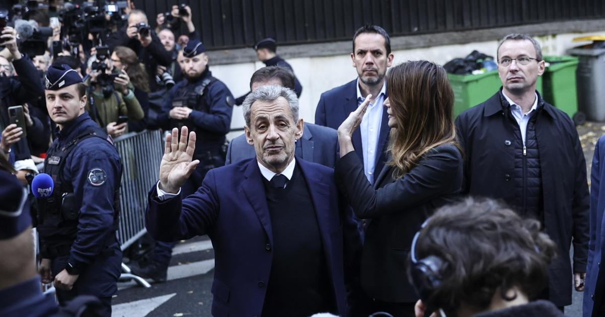 El expresidente de Francia Nicolas Sarkozy entra en prisión tras su condena a cinco años de cárcel