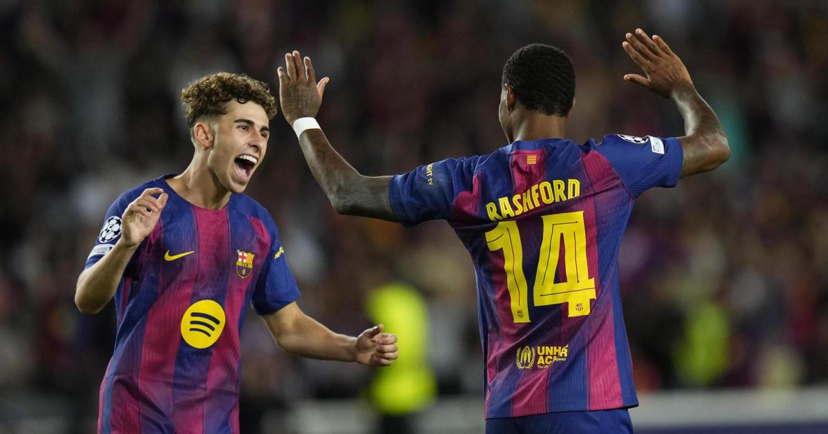 Fermín López lidera con un triplete la goleada del Barcelona