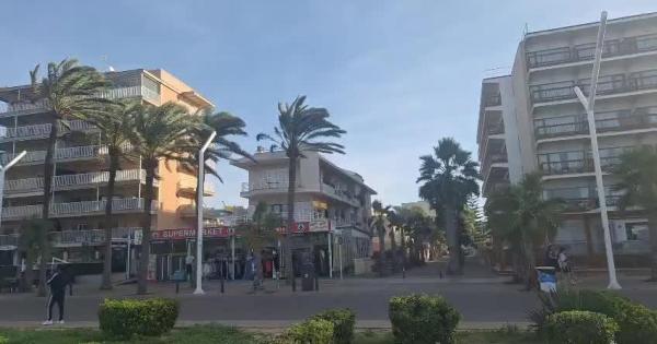 El viento barre Mallorca: las rachas rozan los 100 km/h en algunas zonas
