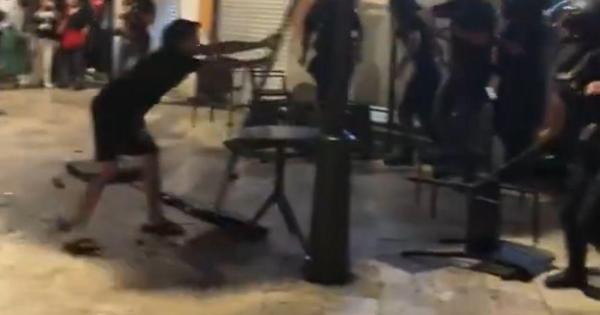 Arrestan a un joven militante pro-Palestina en Palma acusado de desorden público durante la manifestación del 2 de octubre