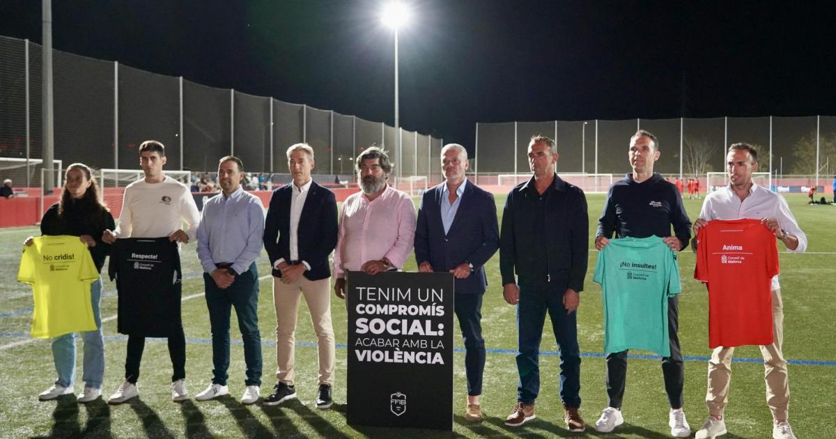 La FFIB y el Consell impulsan una campaña de respeto a los árbitros
