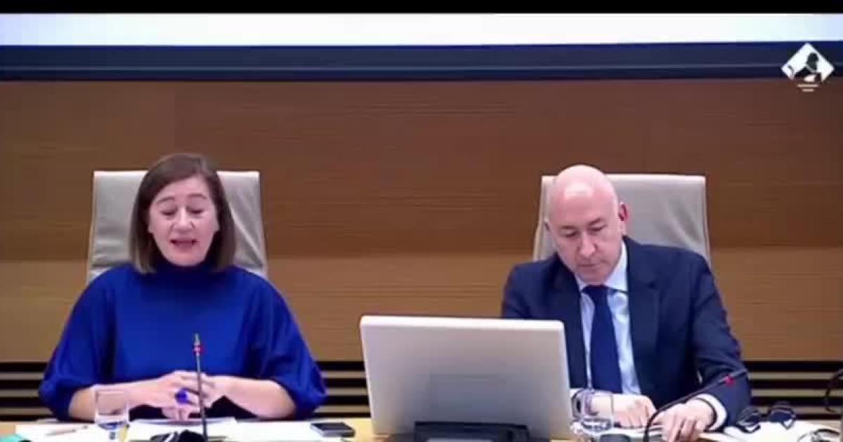 Vox acusa a Armengol de mentir en el Supremo y estudia una querella por falso testimonio