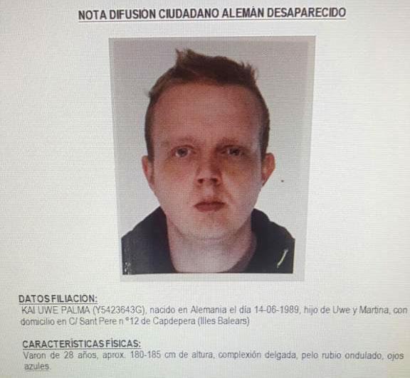 desaparecido en Capdepera